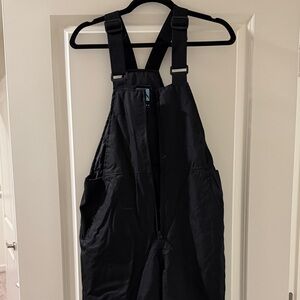 Black Youth Snow Bib